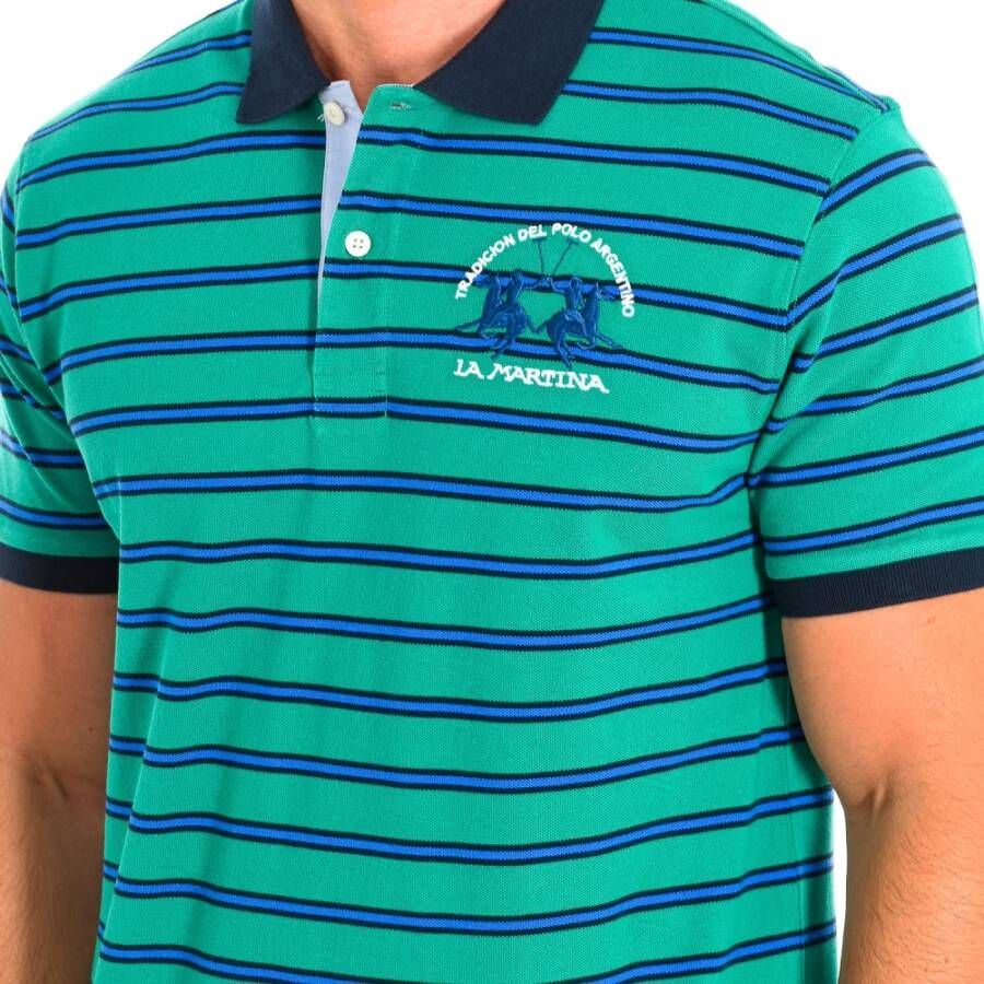 LA MARTINA Polo Shirts Groen Heren