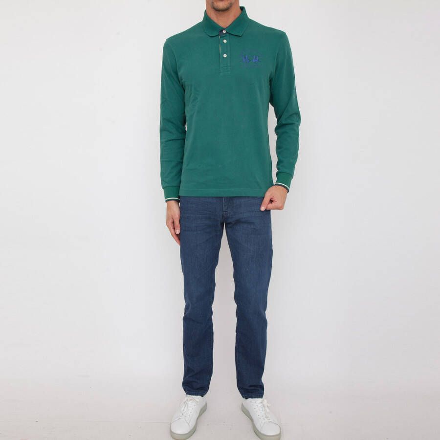 LA MARTINA Polo Shirts Groen Heren