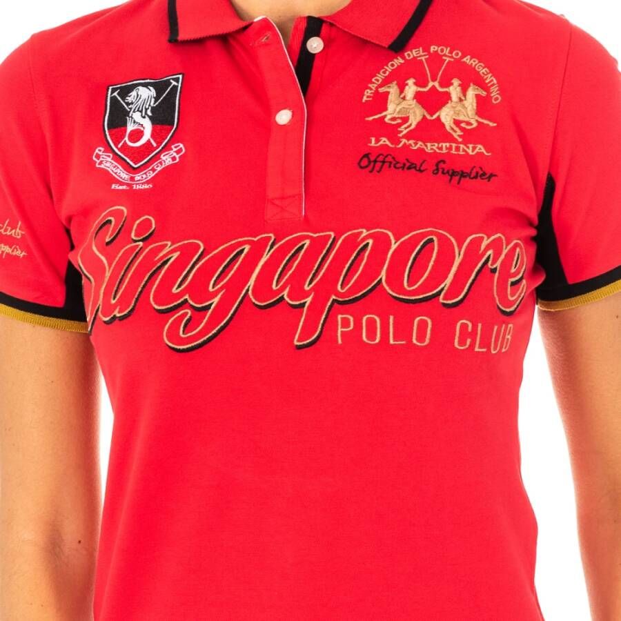 LA MARTINA Polo Shirt Rood Dames