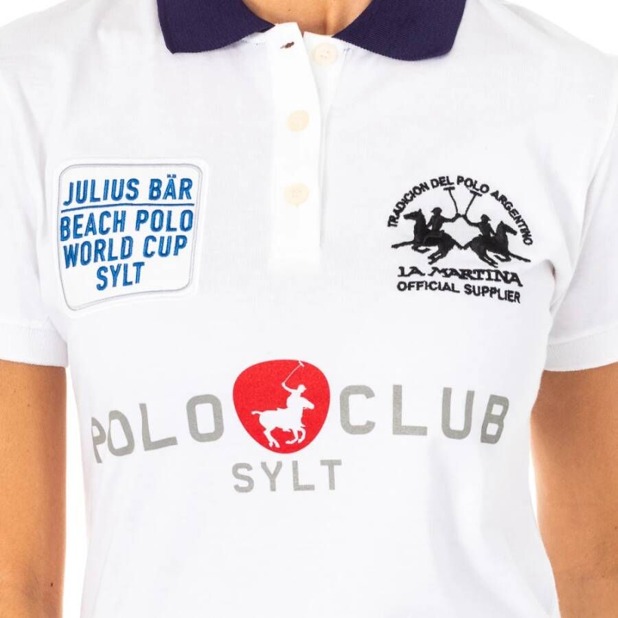 LA MARTINA Polo Shirt Wit Dames