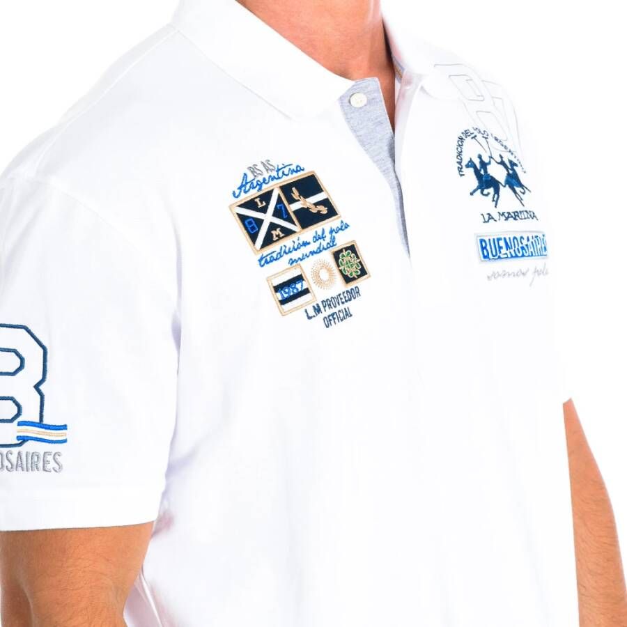 LA MARTINA Polo Shirts Wit Heren