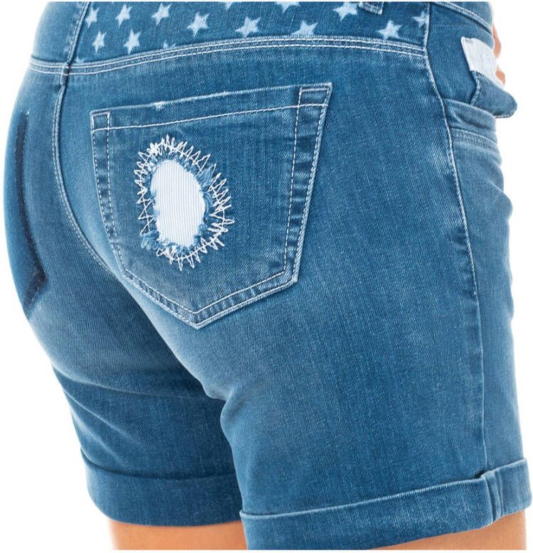 LA MARTINA Korte broek Blauw Dames
