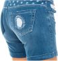 LA MARTINA Denim Shorts met Geborduurd Ontwerp Blue Dames - Thumbnail 2