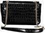LA MARTINA Elegante Ketting Schoudertas met Contrasterende Accenten Black Dames - Thumbnail 2