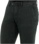 LA MARTINA Marineblauwe Geknoopte Broek Rechte Snit Green Heren - Thumbnail 2