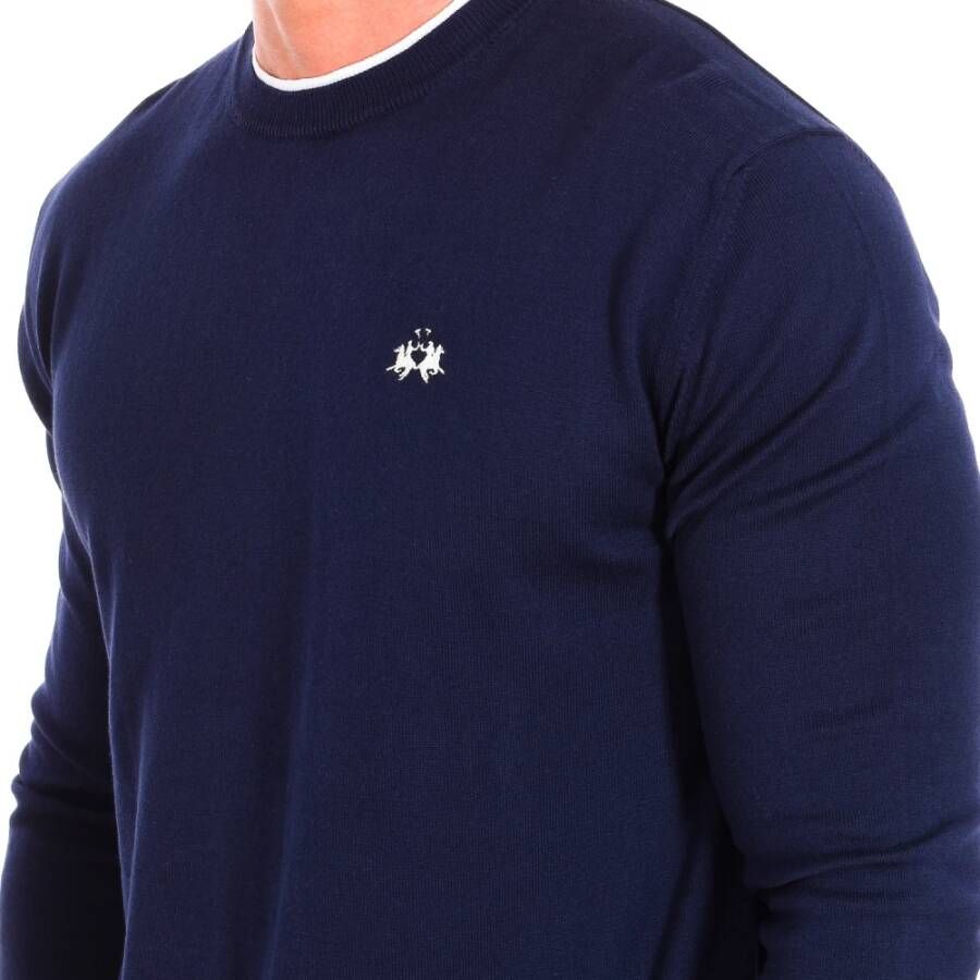 LA MARTINA Sweatshirts Blauw Heren