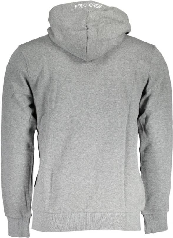 LA MARTINA Sweater met rits &; Hoodies Grijs Heren