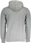 LA MARTINA Grijze Katoenen Sweater met Capuchon en Rits Gray Heren - Thumbnail 2