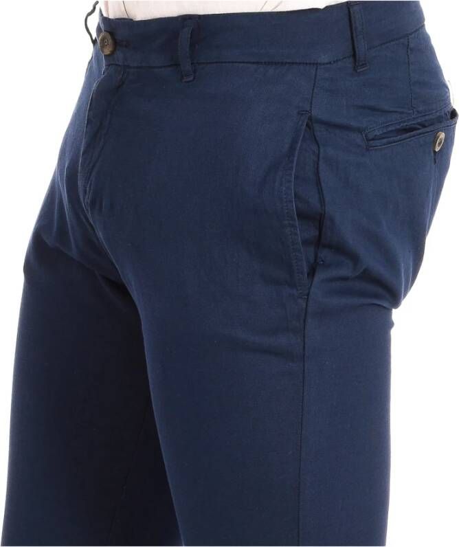 LA MARTINA Trousers Blauw Heren