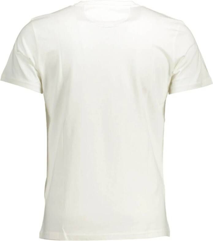 LA MARTINA White T-Shirt Wit Heren