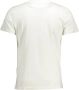 LA MARTINA Wit Katoenen T-Shirt Korte Mouw Regular Fit Ronde Hals Print Logo White Heren - Thumbnail 2