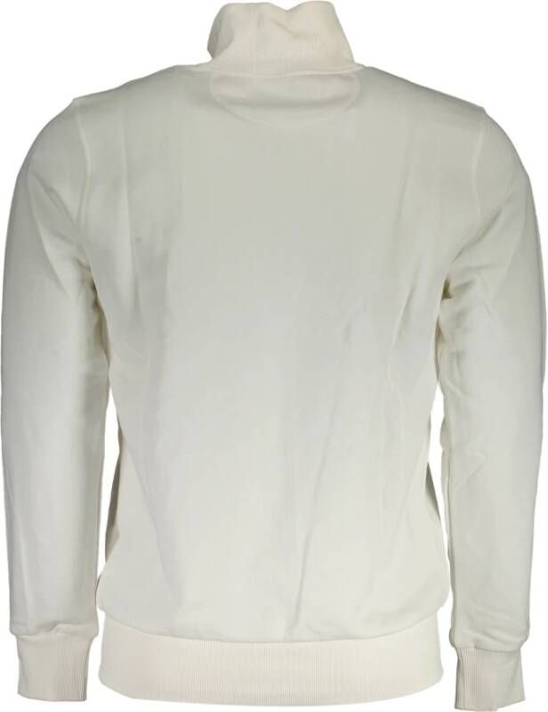 LA MARTINA Sweater met rits Wit Heren