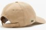 Lacoste Katoenen honkbalpet Beige - Thumbnail 3