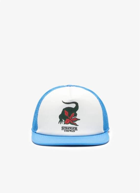 Lacoste Netflix Stranger Things Trucker Cap Blauw Heren