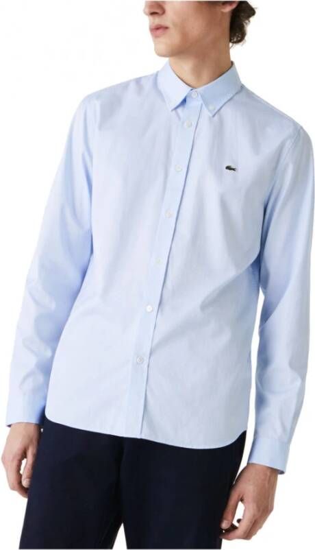 Lacoste Casual overhemd Blue Heren