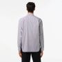Lacoste Blauw Gestreept Overhemd met Moeder van Parel Knopen Blue Heren - Thumbnail 2