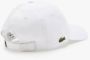 Lacoste Twill Cap Hat Stylish Fashion White - Thumbnail 3