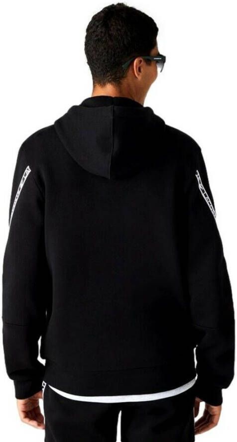 Lacoste Hoodie Blijf warm en stijlvol Zwart Heren