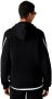 Lacoste Printed Bands Hooded Zip Sweatshirt Zwart Heren - Thumbnail 4