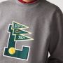 Lacoste Katoenen sweatshirt met fanfarestijl Grijs Heren - Thumbnail 2