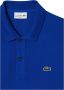Lacoste Petit Piqué Katoenen Polo Shirt Blauw Heren - Thumbnail 2