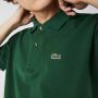 Lacoste Groene Geribbelde Kraag en Mouw T-shirts en Polos Groen Heren - Thumbnail 9
