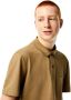 Lacoste Regular Fit Stretch Organisch Katoen Bruine Polo Brown Heren - Thumbnail 11