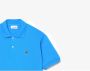 Lacoste Poloshirt 100% katoen model L1212 Van blauw - Thumbnail 9