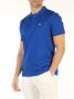 Lacoste Petit Piqué Katoenen Polo Shirt Blauw Heren - Thumbnail 5