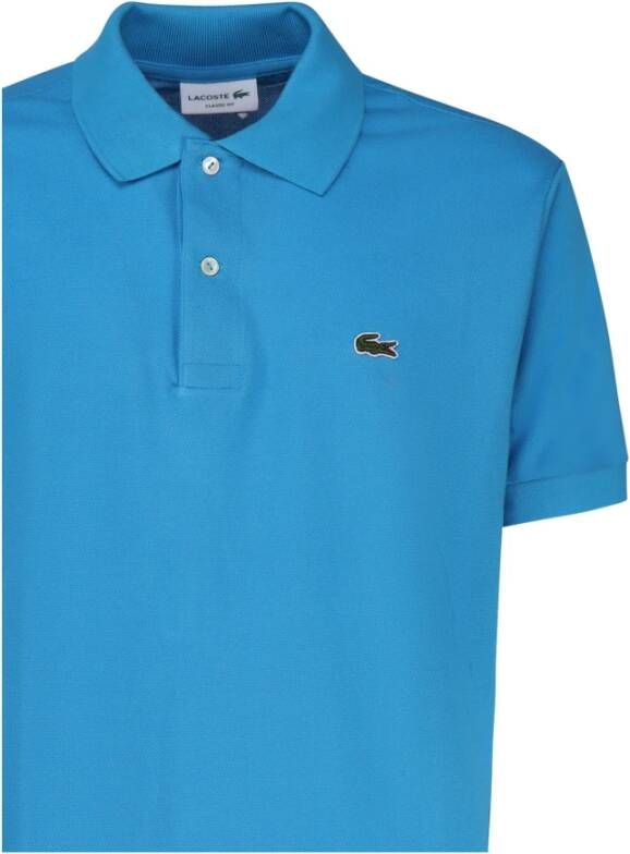 Lacoste Klassieke Blauwe Polo Shirt Blauw Heren