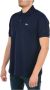 LACOSTE Heren Polo's & T-shirts 1hp2 Men Long Sleeved Best Polo Donkerblauw - Thumbnail 12