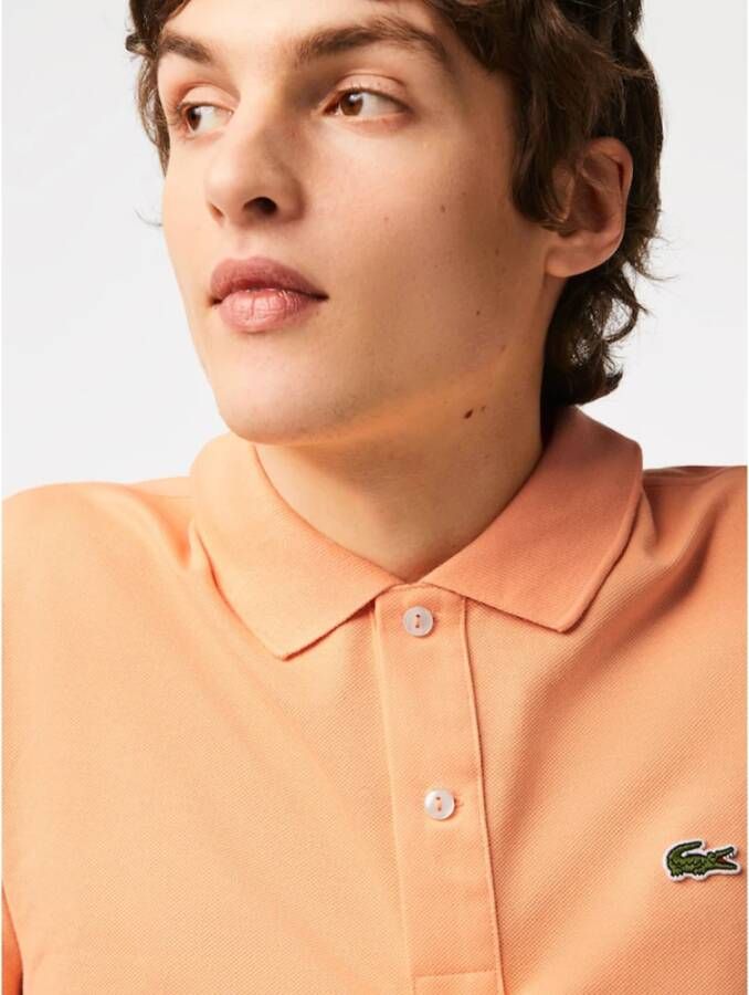 Lacoste Polo Shirt Oranje Heren