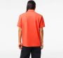 Lacoste Klassieke Katoenen T-shirts en Polos Orange Heren - Thumbnail 3