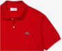 Lacoste Heren Polo Shirt van hoge kwaliteit katoen Red Heren - Thumbnail 11