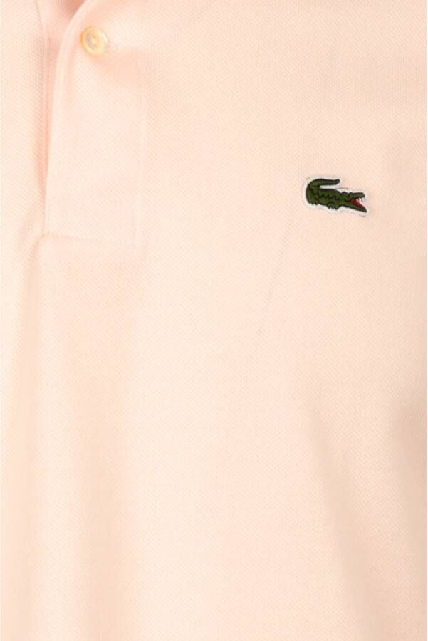 Lacoste Klassiek Polo Shirt Roze Heren