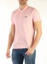 Lacoste Klassieke Katoenen T-shirts en Polos in Roze Pink Heren - Thumbnail 15