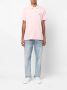 Lacoste Klassieke Katoenen T-shirts en Polos in Roze Pink Heren - Thumbnail 13