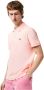 Lacoste Klassieke Katoenen T-shirts en Polos in Roze Pink Heren - Thumbnail 11
