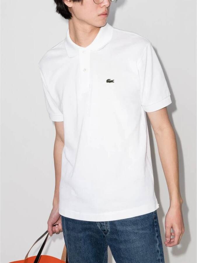Lacoste Polo Shirts Wit Heren