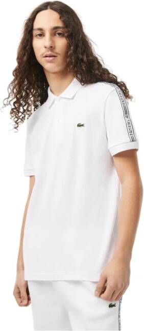 Lacoste Polo Shirts Wit Heren