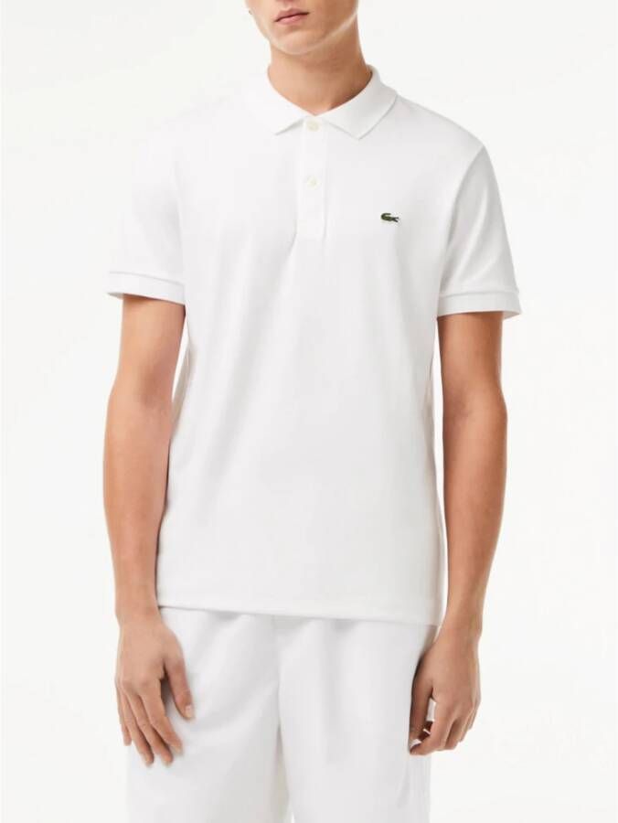 Lacoste Polo Shirts Wit Heren
