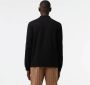 LACOSTE Heren Polo's & T-shirts 1hp2 Men Long Sleeved Best Polo Zwart - Thumbnail 10