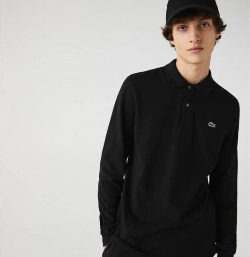 Lacoste Polo Shirts Zwart Heren