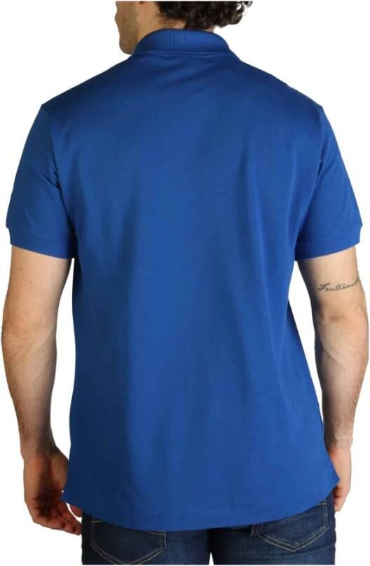 Lacoste Heren Polo T-Shirt Herfst Winter Blauw Heren