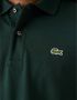 LACOSTE Heren Polo's & T-shirts 1hp2 Men Long Sleeved Best Polo Donkergroen - Thumbnail 15