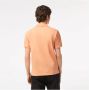 Lacoste Oranje Polo Shirt met Logo Appliqué Orange Heren - Thumbnail 2