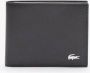 Lacoste Zwarte leren portemonnee fitzgeral Black - Thumbnail 2