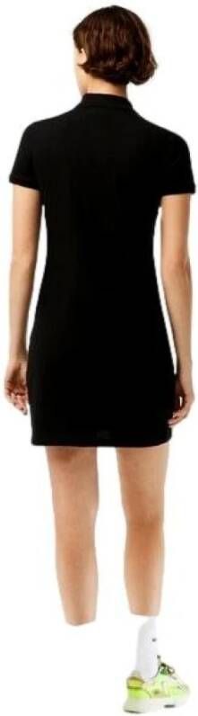 Lacoste Short Dresses Zwart Dames