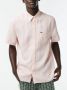 Lacoste Short Sleeve Shirts Roze Heren - Thumbnail 2