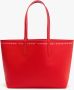 Lacoste Omkeerbare Bicolor Tote Tas met Afneembare Pouch Rood Dames - Thumbnail 2